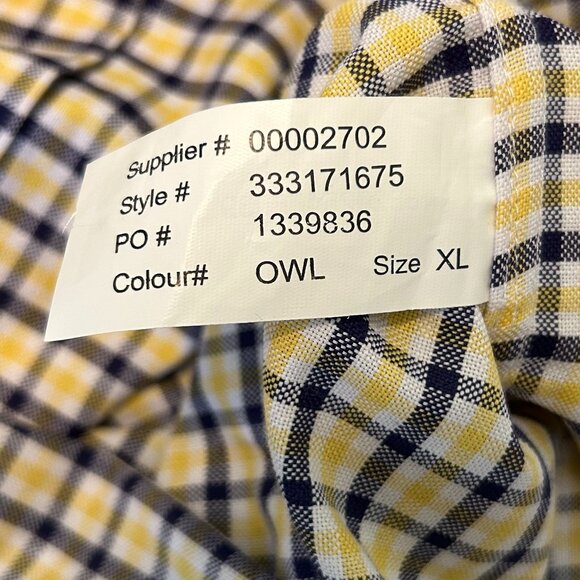 Oxford Style Button Down Shirt - by CHAPS  ***see description for size info - Picture 6 of 11